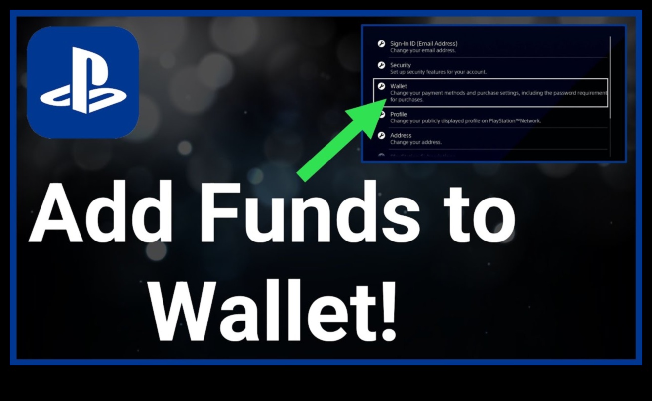 how to add funds to playstation wallet