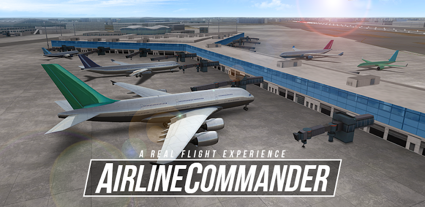 Airline Commander: Uçuş Oyunu Apk İndir background