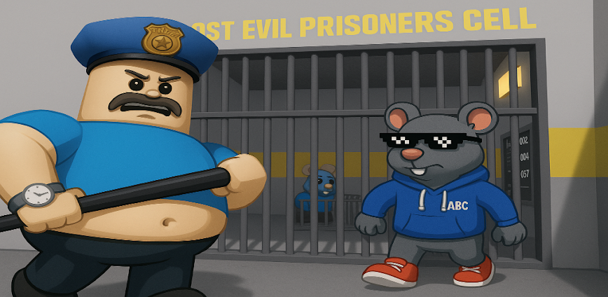 Obby Prison Escape: Parkour Apk İndir background
